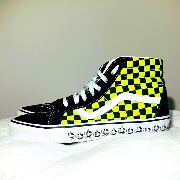 Vans BMX Sk8-Hi Reissue 'Black Sharp Green Men's - Picture 1 of 8